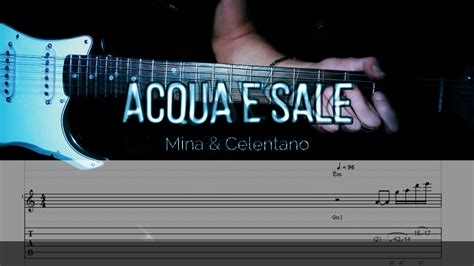 Acqua E Sale Chords .